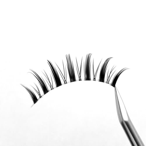 Japanese Style False Eyelashes - Clear Band Manga Lashes 4 Pairs - A01 Variation