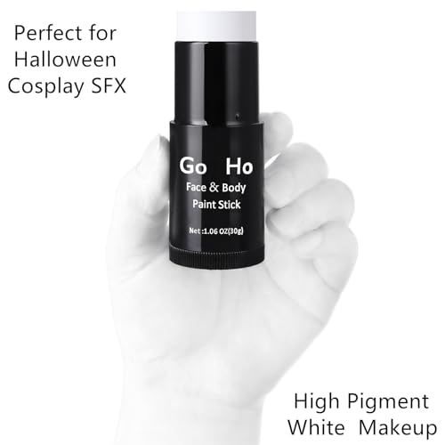White Face Paint Stick - Blendable Waterproof Halloween Makeup - 1.06 oz