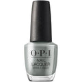 OPI Nail Lacquer - Suzi Talks with Her Hands, Opaque Muted Gray, Long-Lasting