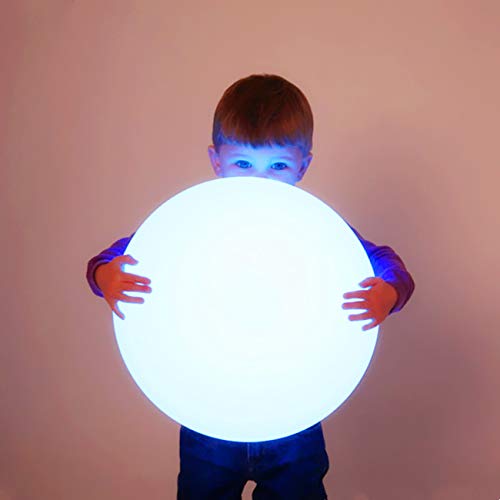 Rechargeable LED Globe Light with Remote, Dimmable RGB Night Mood Lamp Waterproof