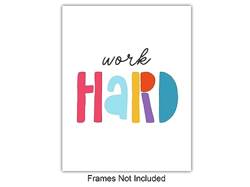 Kids Room Wall Art - Inspirational Quotes 11x14 - Nursery & Classroom Decor - Family Signs - Unframed Poster - Variation of THIS listing
