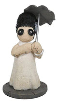 Mrs Frankenstein Carrying Umbrella Halloween Monster Figurine - Day of The Dead Voodoo Mythical Creature