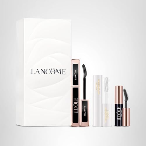 Lancôme Lash Idôle x Cils Booster XL Mascara Gift Set - Full Size Lash Idôle Mascara 0.27 Fl Oz, Travel Size Cils XL Enhancing Lash Primer 0.13 Fl Oz. and Mini Idôle Mascara 0.08 Fl Oz.