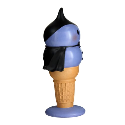 Halloween Dracula I-Scream Cone Tabletop Decoration - Purple, 14 Inch