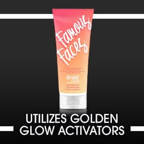 Devoted Creations Facial Tanning Lotion - Skin Perfecting & Hypoallergenic, 3.4 Fl. Oz.