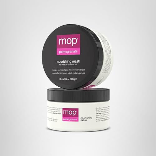 MOP - Pomegranate Nourishing Deep Conditioning Mask - Hydrates & Restores Dry Hair - 8.45 fl oz