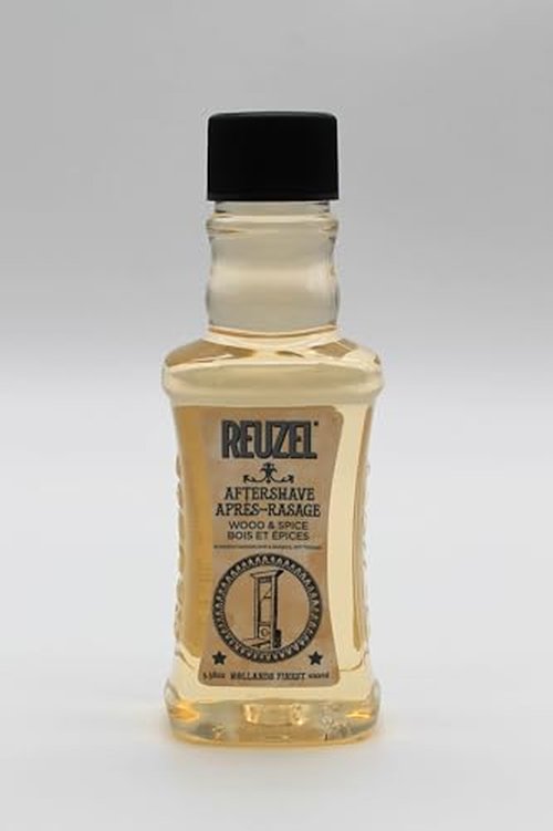 Reuzel Wood and Spice Aftershave, End Your Shave in Style, 3.38 oz