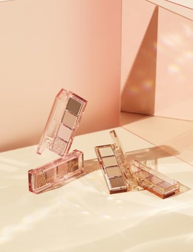 Nature Republic Daily Basic Palette 03 Cool Pink Eyeshadow Quad - Matte & Shimmer