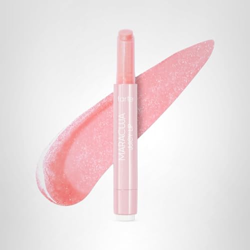 tarte maracuja juicy lip balm gloss – Viral Nourishing Lip Butter Color with High-Shine Hydration, Skincare Infused with Vitamin E, Vegan & Cruelty-Free, full size, Guava