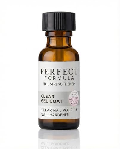 Nail Strengthener & Keratin Treatment Gel Coat - Clear, Quick Dry