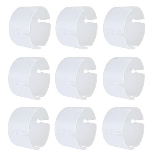 50PCS Balloon Ring Clips Plastic Round Arch Buckles for Balloon Decor