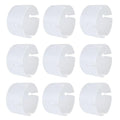 50PCS Balloon Ring Clips Plastic Round Arch Buckles for Balloon Decor