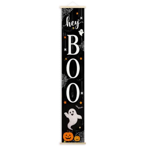 Halloween Ghost Boo Porch Door Banner Wall Decorations 8x47 - Halloween-02