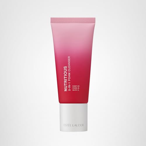 Estée Lauder Estée Lauder Nutritious 2-in-1 Foaming Face Wash Cleanser & Mask | Pore Minimizer, Travel Size, 2 Ounce
