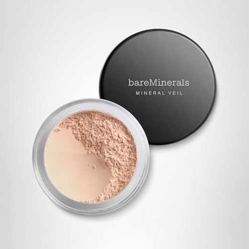bareMinerals Mineral Veil Translucent Setting Powder, Original Translucent, Vegan, Cruelty-Free & Dermatologist-Tested