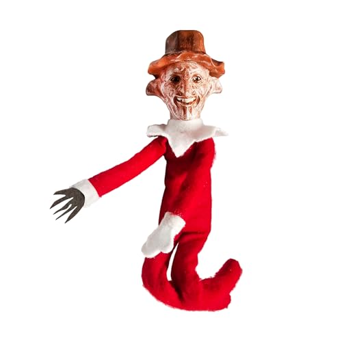 Creepy Goblin Elf Decoration - Halloween & Christmas Horror Ornament - 35cm - Handmade Spooky Figurine - Variation: Creepy Goblin Elf