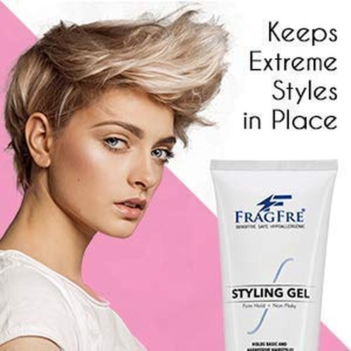 Regine Switzerland Firm Hold Hair Gel - Fragrance-Free Strong Styling for Aggressive Styles | 8 oz Vegan Formula