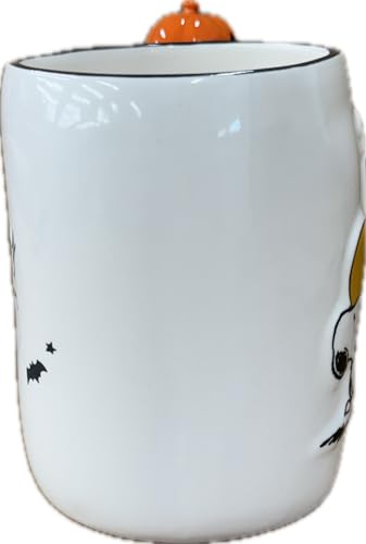 Snoopy Halloween Ceramic Mug - Spooky Season Rae Dunn Peanuts Variation