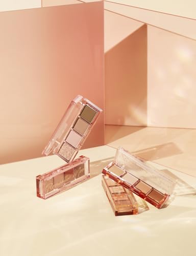 Nature Republic Daily Basic Palette 04 Coral - Eyeshadow Quad with Matte & Shimmer Shades