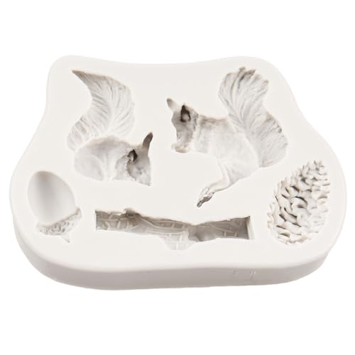 Squirrel Silicone Mold for Cake Decorating & Crafts - Style C
