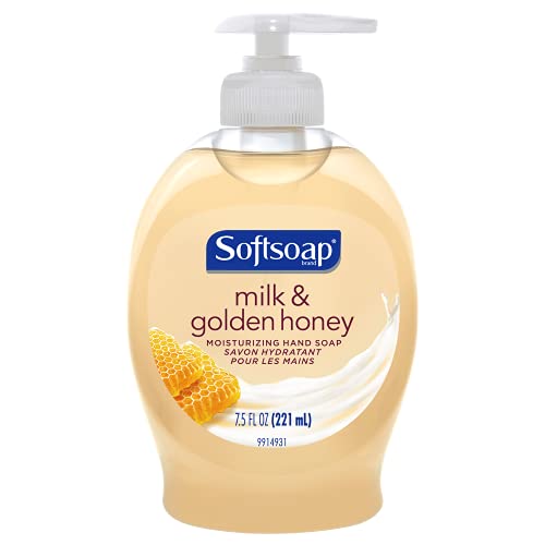 Moisturizing Liquid Hand Soap with Milk & Honey - Softsoap, 7.5 Fl Oz, Pack of 6