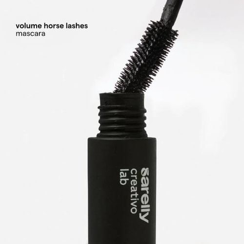 SARELLY Horse Lashes Mascara - Waterproof Volumizing & Lengthening Formula | Vegan & Cruelty-Free