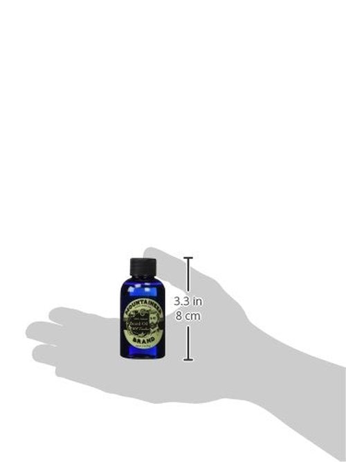 Mountaineer Brand Natural Beard Oil with Timber Scent | Made in West Virgina | Hydrates, Moisturises, Softens & Conditions for Beard Growth | Treats Dry Itchy Beards for Men | 2oz