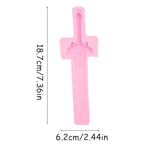 Sword Silicone Fondant Mold for Cake Decoration & Crafts - Variation CRR-81
