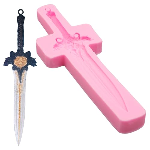 Sword Silicone Fondant Mold for Cake Decoration & Crafts - Variation CRR-81