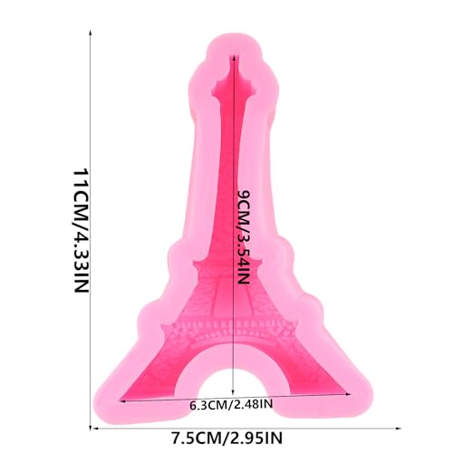 Eiffel Tower Silicone Mold for Cake Decorating and Candy Making - Style B