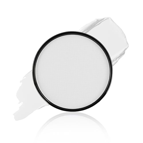 White Water Based Face Paint for Halloween, Vibrant & Fast-Drying 1.06 oz - Variation: White