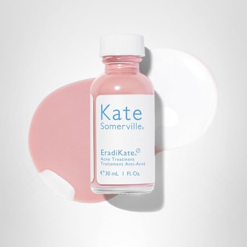 Kate Somerville EradiKate 10% Sulfur & BHA Acne Treatment – FSA/HSA Acne Treatment for Face, Clinically Formulated Pimple Cream Spot Treatment, Medicated Pimple Drying Lotion for Blackheads – 1 Fl Oz