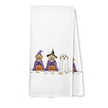 Ghost Dog Halloween Kitchen Towel - Fall Ghost Pumpkin Spooky Decor, 16x24 Inch