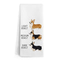 Funny Corgi Dog Hand Towels for Bathroom Kitchen Decor - Corgi Variation