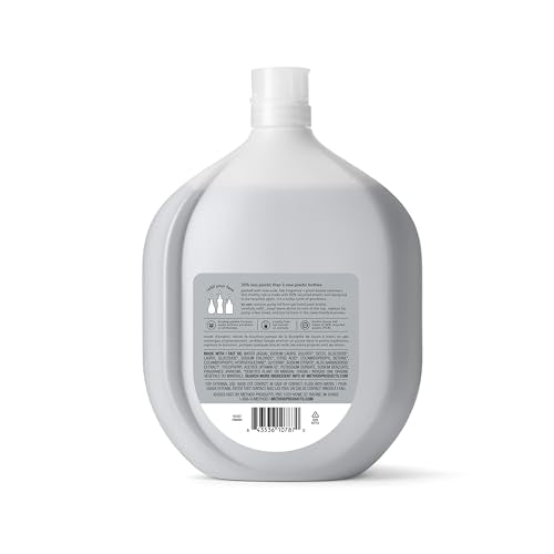 Method Gel Hand Soap Refill, Vetiver + Amber, Biodegradable Formula, 34 Fl Oz (Pack of 2)