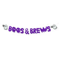 Halloween Banner 6FT Glitter Banners for Parties & Decorations
