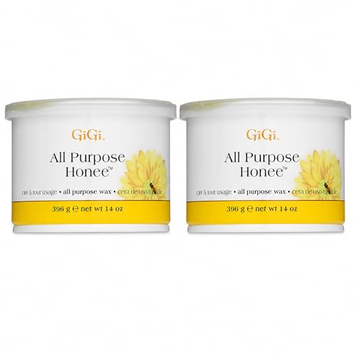All Purpose Honee Soft Wax for Hair Removal - 14 oz Pack of 2 – Gentle & Effective