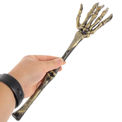 Halloween Skeleton Arm Serving Spoon - Spooky Kitchen Flatware for Salad & Appetizers