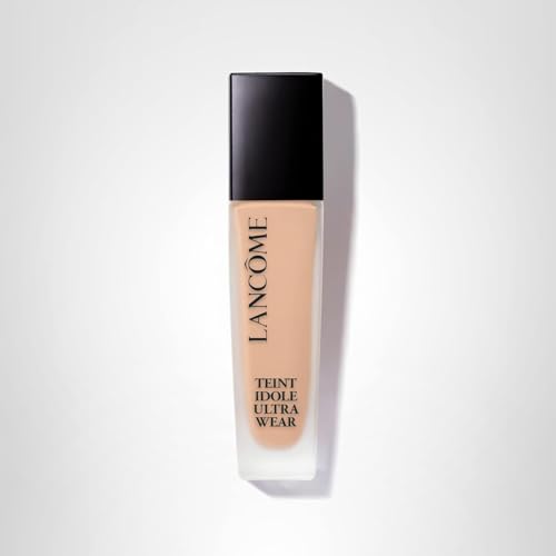 Lancôme Teint Idole Ultra Wear Natural Matte Foundation- Longwear, Medium-Full Coverage, Natural Finish, Waterproof & Hydrating - 220C (Light Skin with Cool/Pinky Undertones), 1 Fl Oz