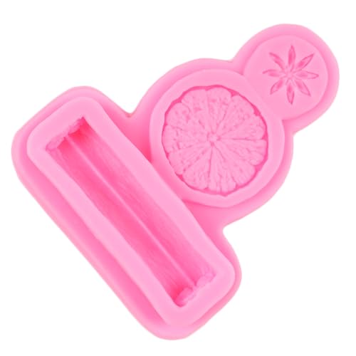 Winter Spices Silicone Mold Set - Lemon Slice, Star Anise, Cinnamon Stick - Style B