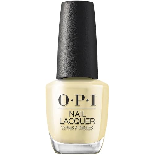 OPI Buttafly Nail Lacquer - Sheer Bright Yellow, Long-Lasting, Fast-Drying