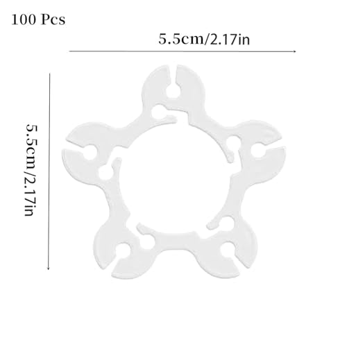 Reusable Balloon Clips for Wedding & Party Decorations - 100 Pack