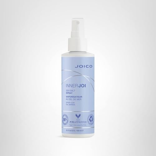 Joico InnerJoi Sea Salt Spray | Styling For All Hair Types | Sulfate & Paraben Free | Naturally-Derived Vegan Formula | 5.1 oz