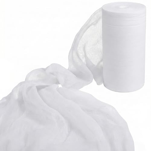 36 Inch x 80 Yard Grade 10 Reusable Cheese Cloth Roll - Unbleached Cotton for Cooking & Crafts