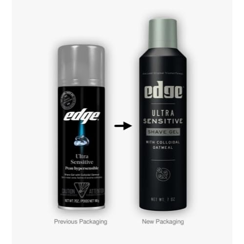 Edge Shave Gel Ultra Sensitive 7 oz (Pack of 2)