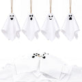 Halloween Ghost Hanging Ornaments Set - 16pcs, 5.5 Inch Cute Spooky Decorations