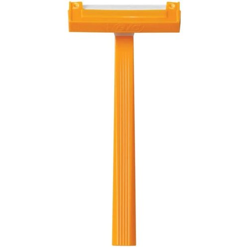 (Pack of 2) Bic Single Blade Sensitive Skin Shavers - 12 in Pack [Total 24]