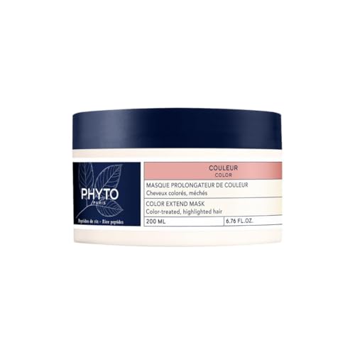 PHYTO PARIS COLOR Extend Mask, Vegan, Sulfate Free Mask For Color Treated Hair, Locks in Color Intensity and Prevents Oxidation, 6.76 fl.oz.