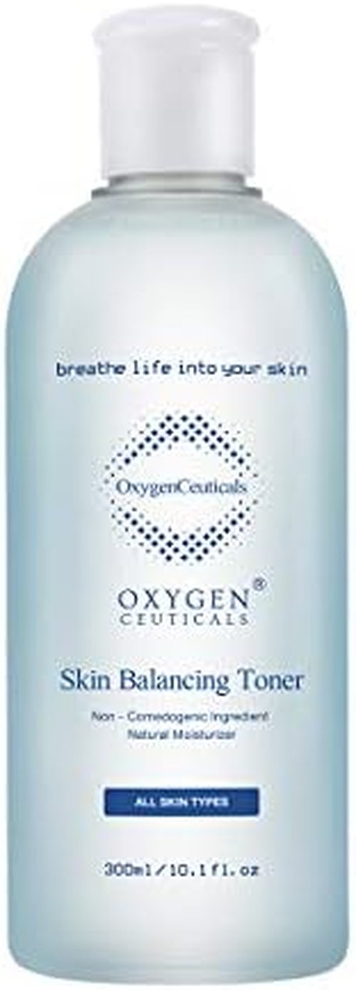OxygenCeuticals Skin Balancing Toner - Hydrating pH Balancer with Centella & Lavender Extracts | 10 fl. oz (300ml)