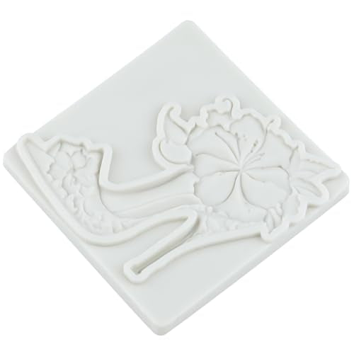 Makeup Theme Silicone Mold Set of 4 with Lipstick Perfume & High Heels - Style E